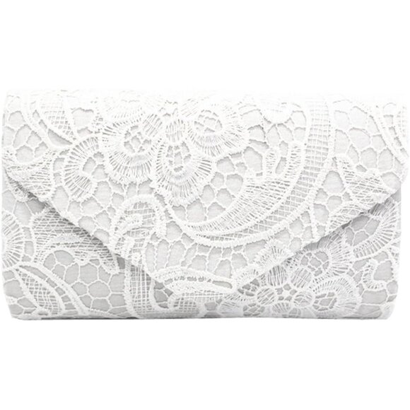 Clutch Purse Women's Evening Bag Wedding Party Envelope Handbag - Picture 2 of 7
